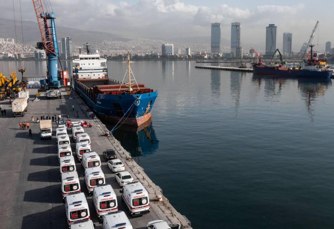 Gazze'ye yardım gemisi bu akşam İzmir'den yola çıkıyor 22